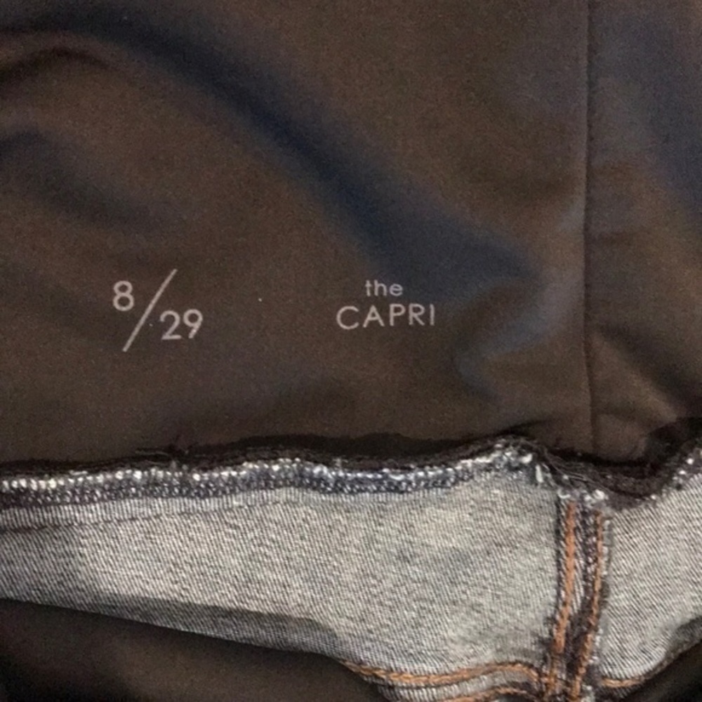 Liverpool petite Chloe Capri maternity jeans❗️ - Picture 4 of 5